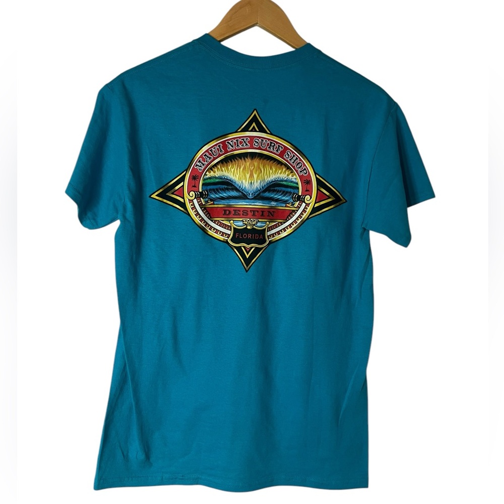 Maui Nix Surf Shop T-Shirt | Destin FL | Size S | NWT